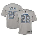 Zennovawear Youth Indianapolis Colts Jonathan Taylor Gray Atmosphere Game Jersey