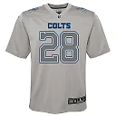 Zennovawear Youth Indianapolis Colts Jonathan Taylor Gray Atmosphere Game Jersey