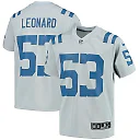 Zennovawear Youth Indianapolis Colts Shaquille Leonard Gray Inverted Team Game Jersey