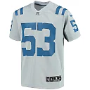 Zennovawear Youth Indianapolis Colts Shaquille Leonard Gray Inverted Team Game Jersey