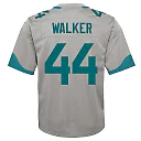 Zennovawear Youth Jacksonville Jaguars Travon Walker Silver Inverted Game Jersey