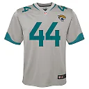 Zennovawear Youth Jacksonville Jaguars Travon Walker Silver Inverted Game Jersey