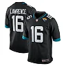 Zennovawear Youth Jacksonville Jaguars Trevor Lawrence Black Game Jersey