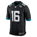 Zennovawear Youth Jacksonville Jaguars Trevor Lawrence Black Game Jersey