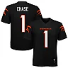 Zennovawear Ja'Marr Chase Cincinnati Bengals Youth Replica Jersey - Black