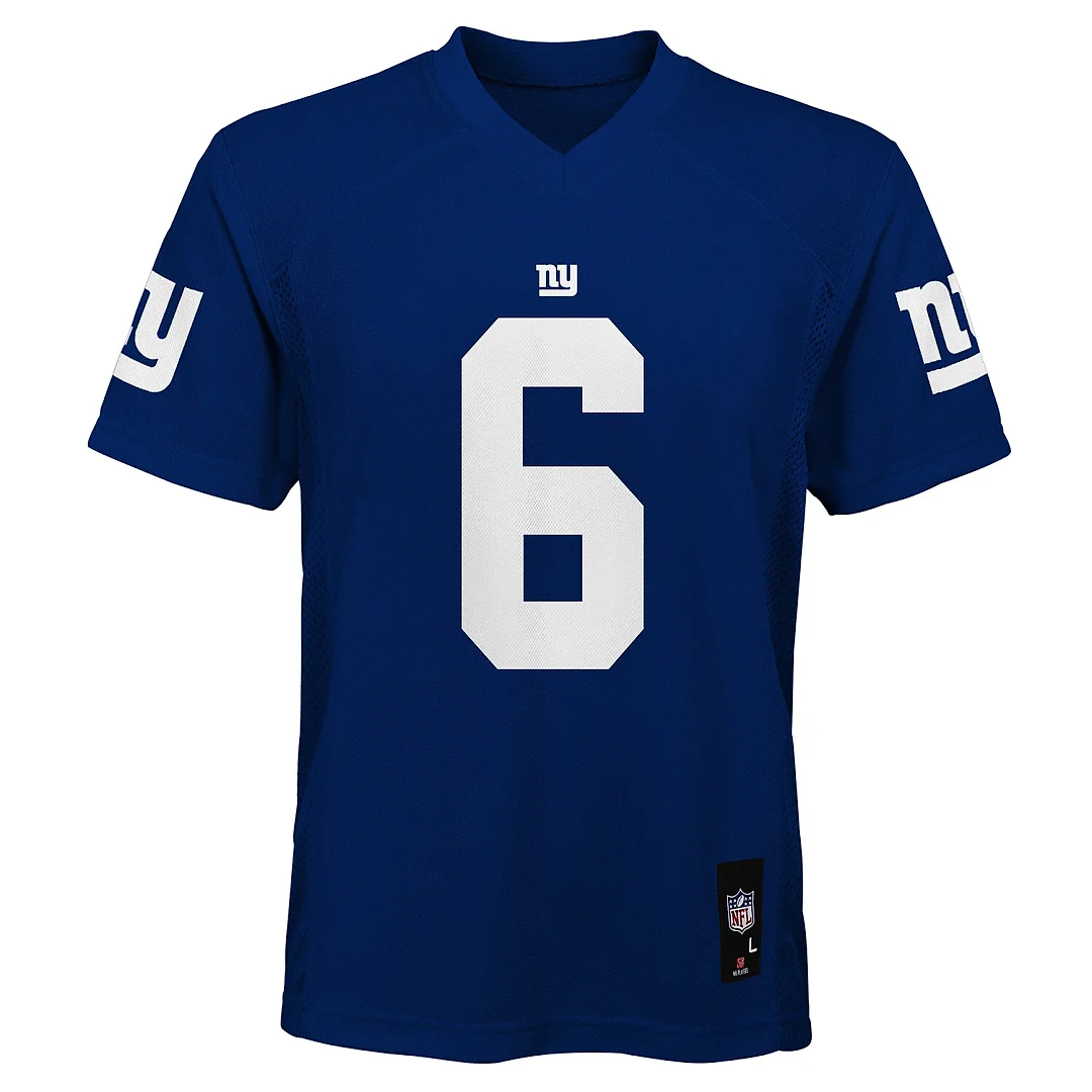 Zennovawear Jaxson Dart New York Giants Youth Replica Jersey - Royal