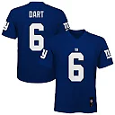 Zennovawear Jaxson Dart New York Giants Youth Replica Jersey - Royal