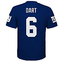Zennovawear Jaxson Dart New York Giants Youth Replica Jersey - Royal