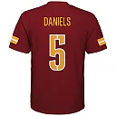 Zennovawear Jayden Daniels Washington Commanders Youth Replica Jersey - Burgundy
