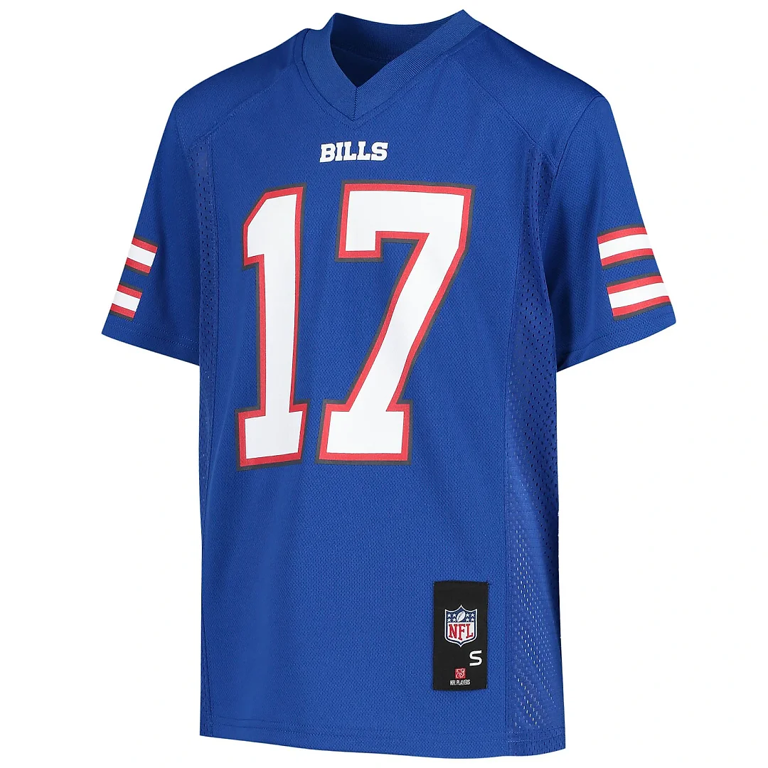 Zennovawear Josh Allen Buffalo Bills Youth Replica Jersey - Royal