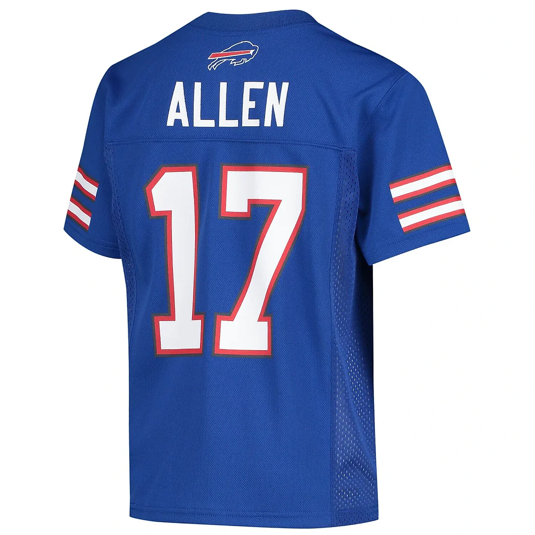 Zennovawear Josh Allen Buffalo Bills Youth Replica Jersey - Royal