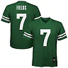 Zennovawear Justin Fields New York Jets Youth Replica Jersey - Green