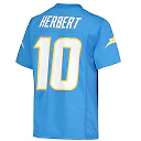 Zennovawear Justin Herbert Los Angeles Chargers Youth Replica Jersey - Powder Blue