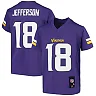 Zennovawear Justin Jefferson Minnesota Vikings Youth Replica Jersey - Purple