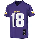 Zennovawear Justin Jefferson Minnesota Vikings Youth Replica Jersey - Purple