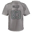 Zennovawear Youth Las Vegas Raiders Darren Waller Gray Atmosphere Game Jersey