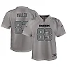 Zennovawear Youth Las Vegas Raiders Darren Waller Gray Atmosphere Game Jersey