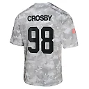 Zennovawear Youth Las Vegas Raiders Maxx Crosby Arctic Camo 2024 Salute to Service Game Jersey
