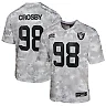Zennovawear Youth Las Vegas Raiders Maxx Crosby Arctic Camo 2024 Salute to Service Game Jersey