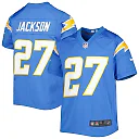 Zennovawear Youth Los Angeles Chargers JC Jackson Powder Blue Game Jersey