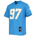 Zennovawear Youth Los Angeles Chargers Joey Bosa Powder Blue Player Jersey