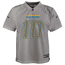 Zennovawear Youth Los Angeles Chargers Justin Herbert Gray Atmosphere Game Jersey