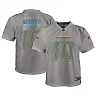 Zennovawear Youth Los Angeles Chargers Justin Herbert Gray Atmosphere Game Jersey