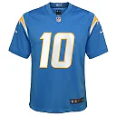 Zennovawear Youth Los Angeles Chargers Justin Herbert Powder Blue Game Jersey