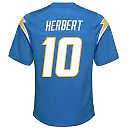 Zennovawear Youth Los Angeles Chargers Justin Herbert Powder Blue Game Jersey