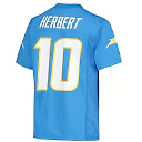 Zennovawear Youth Los Angeles Chargers Justin Herbert Powder Blue Player Jersey