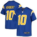 Zennovawear Youth Los Angeles Chargers Justin Herbert Royal Game Jersey