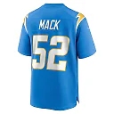 Zennovawear Youth Los Angeles Chargers Khalil Mack Powder Blue Game Jersey
