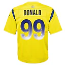 Zennovawear Youth Los Angeles Rams Aaron Donald Gold Inverted Game Jersey