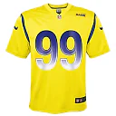 Zennovawear Youth Los Angeles Rams Aaron Donald Gold Inverted Game Jersey