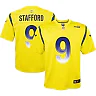 Zennovawear Youth Los Angeles Rams Matthew Stafford Gold Inverted Game Jersey