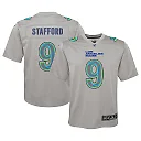 Zennovawear Youth Los Angeles Rams Matthew Stafford Gray Atmosphere Game Jersey