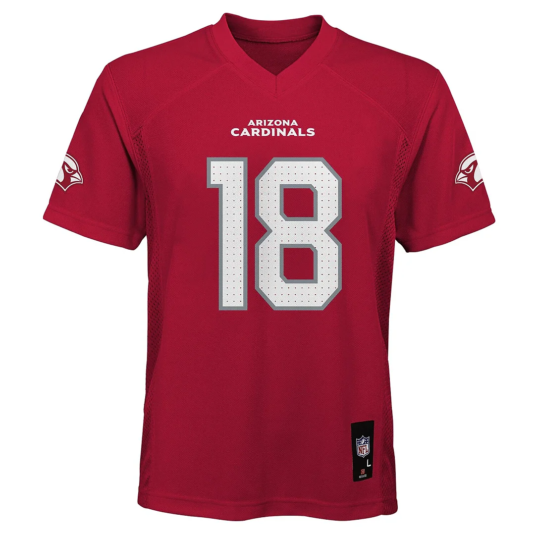 Zennovawear Marvin Harrison Jr. Arizona Cardinals Youth Replica Jersey - Cardinal
