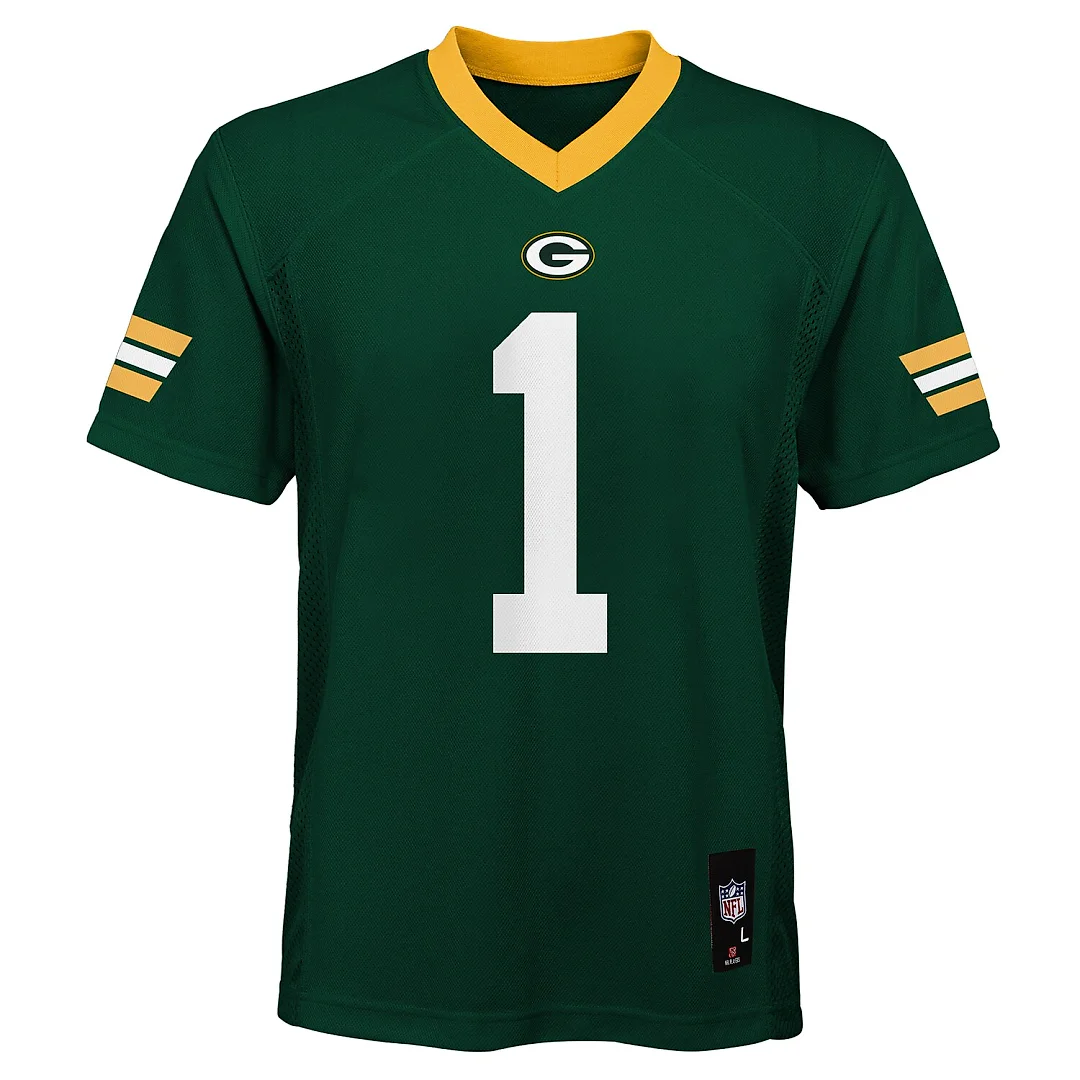 Zennovawear Micah Parsons Green Bay Packers Youth Replica Jersey - Green