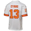Zennovawear Mike Evans '76 Tampa Bay Buccaneers Youth Game Jersey - White