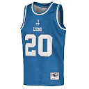 Zennovawear Barry Sanders Detroit Lions Youth Retired Player NFL Basketball Fashion Jersey - Blue