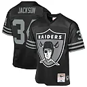 Zennovawear Bo Jackson Las Vegas Raiders Youth 1988 Throwback Fashion Jersey - Black