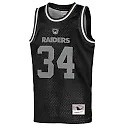 Zennovawear Bo Jackson Las Vegas Raiders Youth Retired Player NFL Basketball Fashion Jersey - Black