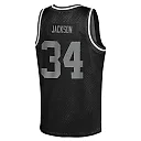 Zennovawear Bo Jackson Las Vegas Raiders Youth Retired Player NFL Basketball Fashion Jersey - Black