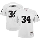 Zennovawear Bo Jackson Las Vegas Raiders Youth 1988 Retired Player Legacy Jersey - White