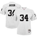 Zennovawear Bo Jackson Las Vegas Raiders Youth 1988 Retired Player Legacy Jersey - White