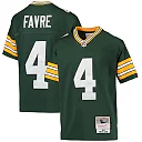 Zennovawear Brett Favre Green Bay Packers Youth 1996 Retired Player Legacy Jersey - Green