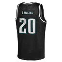 Zennovawear Brian Dawkins Philadelphia Eagles Youth Retired Player NFL Basketball Fashion Jersey - Black