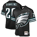 Zennovawear Brian Dawkins Philadelphia Eagles Youth 2004 Throwback Fashion Jersey - Black