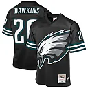Zennovawear Brian Dawkins Philadelphia Eagles Youth 2004 Throwback Fashion Jersey - Black
