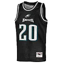 Zennovawear Brian Dawkins Philadelphia Eagles Youth Retired Player NFL Basketball Fashion Jersey - Black